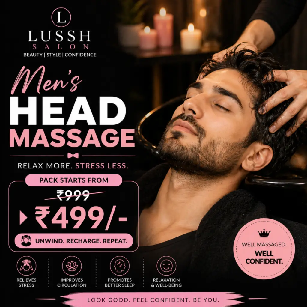 Men's Head Massage in Lucknow