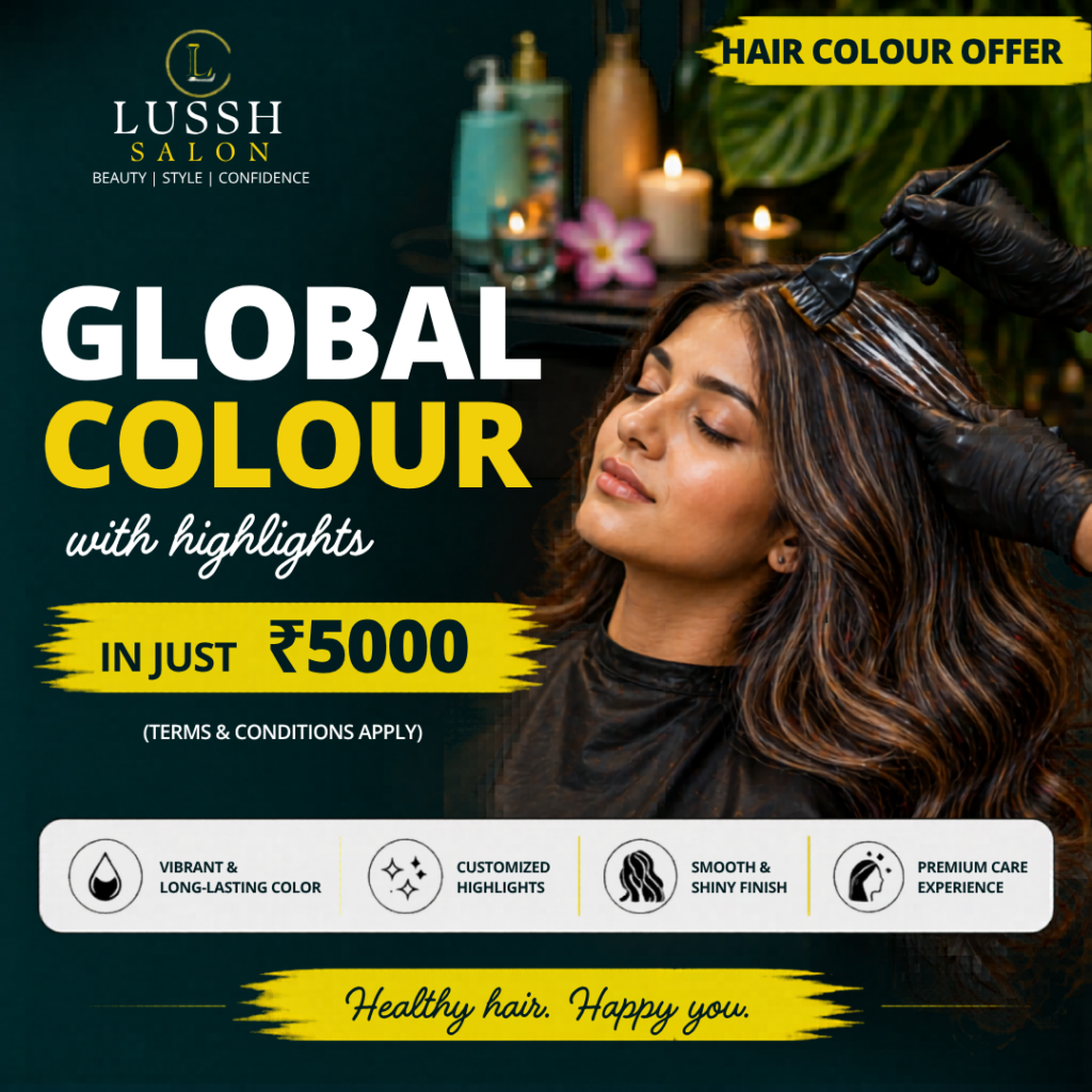 Hair Colour at lussh