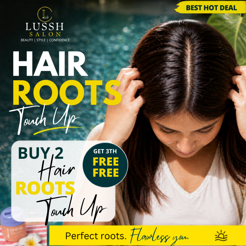 Hair root touch up combo